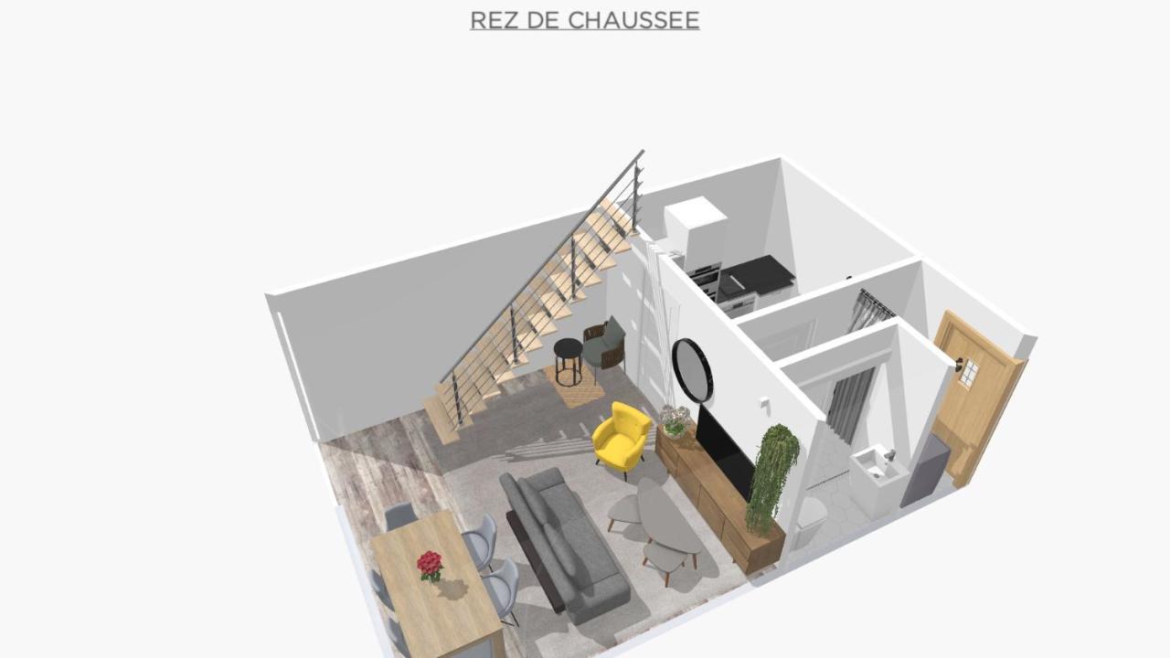 Mona Lisa : Superbe Loft centre ville - Parking gratuit - Wifi ultra rapide-Appareil Massage-Netflix-Jeu société Troyes Exterior foto