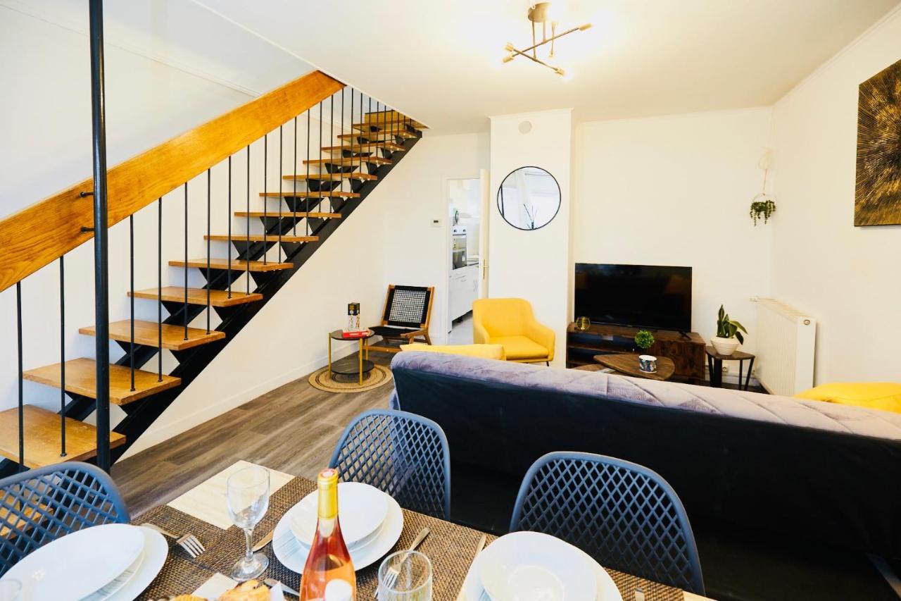 Mona Lisa : Superbe Loft centre ville - Parking gratuit - Wifi ultra rapide-Appareil Massage-Netflix-Jeu société Troyes Exterior foto
